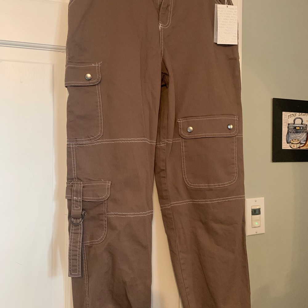 Women’s Brown Cargo Pants
